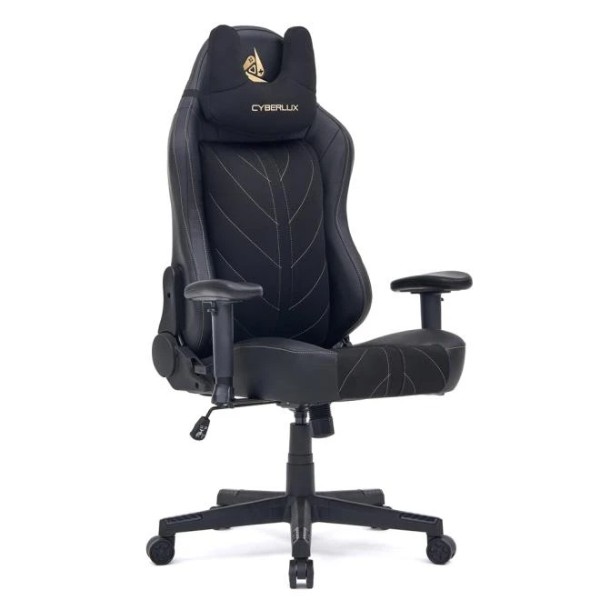 Фото - Крісло для геймерів Cyberlux Helios Black (GM-204 B)
